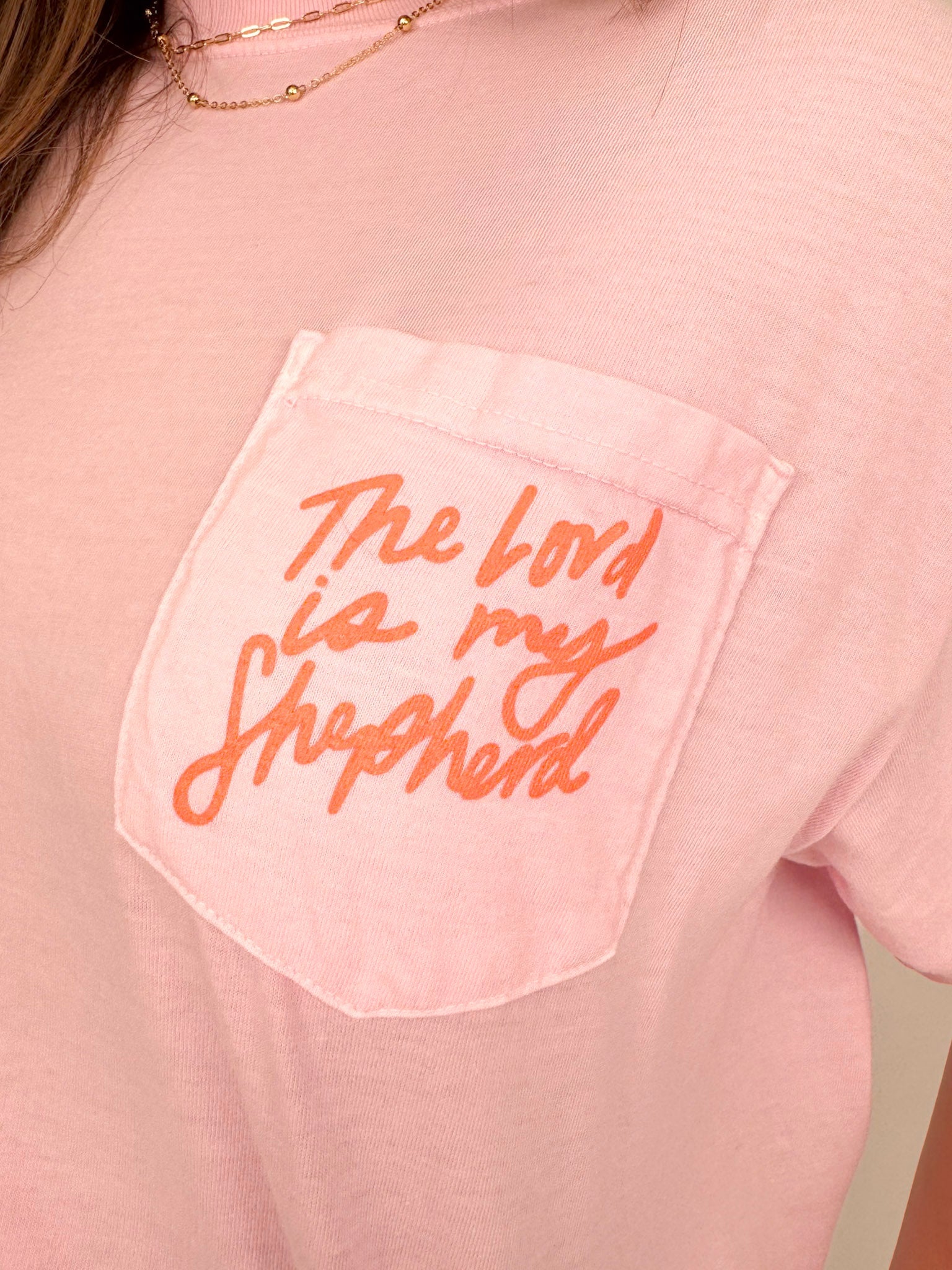 The Lord Is My Shepherd Graphic Tee - PAPER DOLL