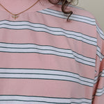 Dora Striped Long Sleeve Tee - PAPER DOLL