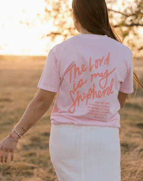 The Lord Is My Shepherd Graphic Tee - PAPER DOLL