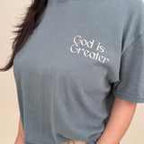 God Is Greater Unisex Tee - PAPER DOLL