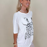 Dalmatian Graphic Tee - PAPER DOLL
