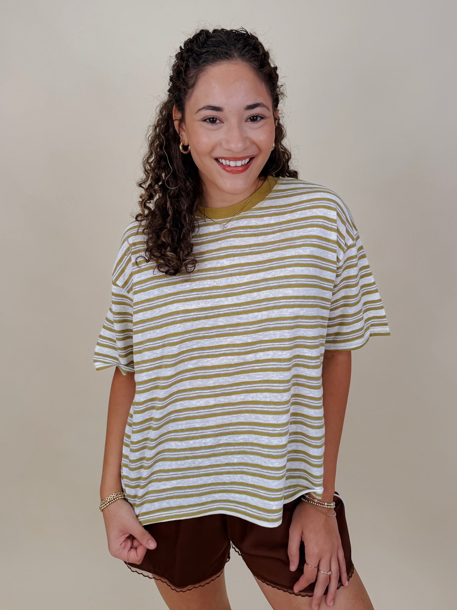 Annie May Stripe Tee - PAPER DOLL