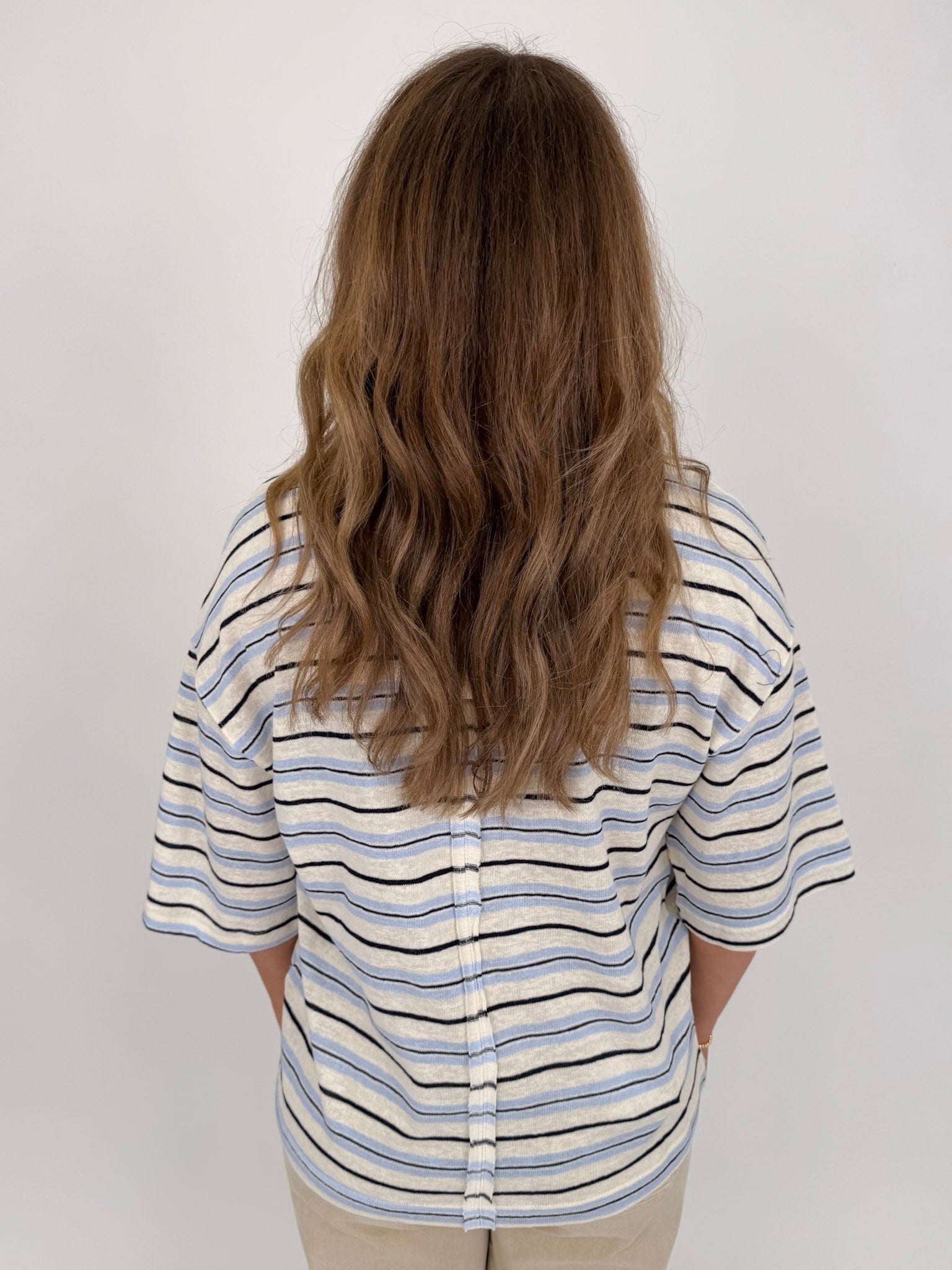 Alessandra Striped Tee - PAPER DOLL
