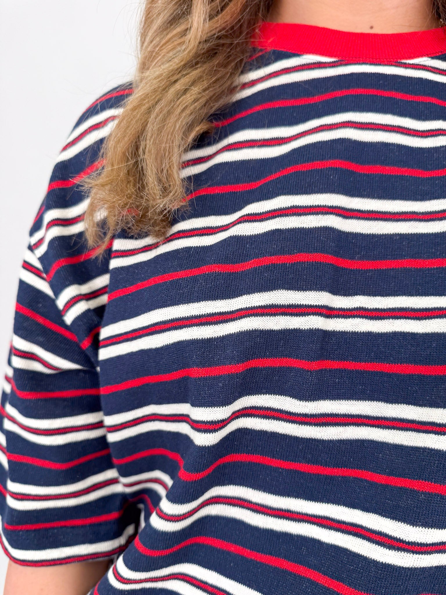 Alessandra Striped Tee - PAPER DOLL