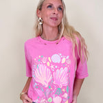 Sea Shells Graphic Tee - PAPER DOLL