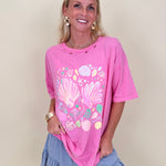 Sea Shells Graphic Tee - PAPER DOLL