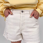 Sand Dollar Denim Shorts - PAPER DOLL
