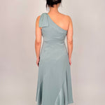 Stay Graceful One Shoulder Midi Dress - PAPER DOLL